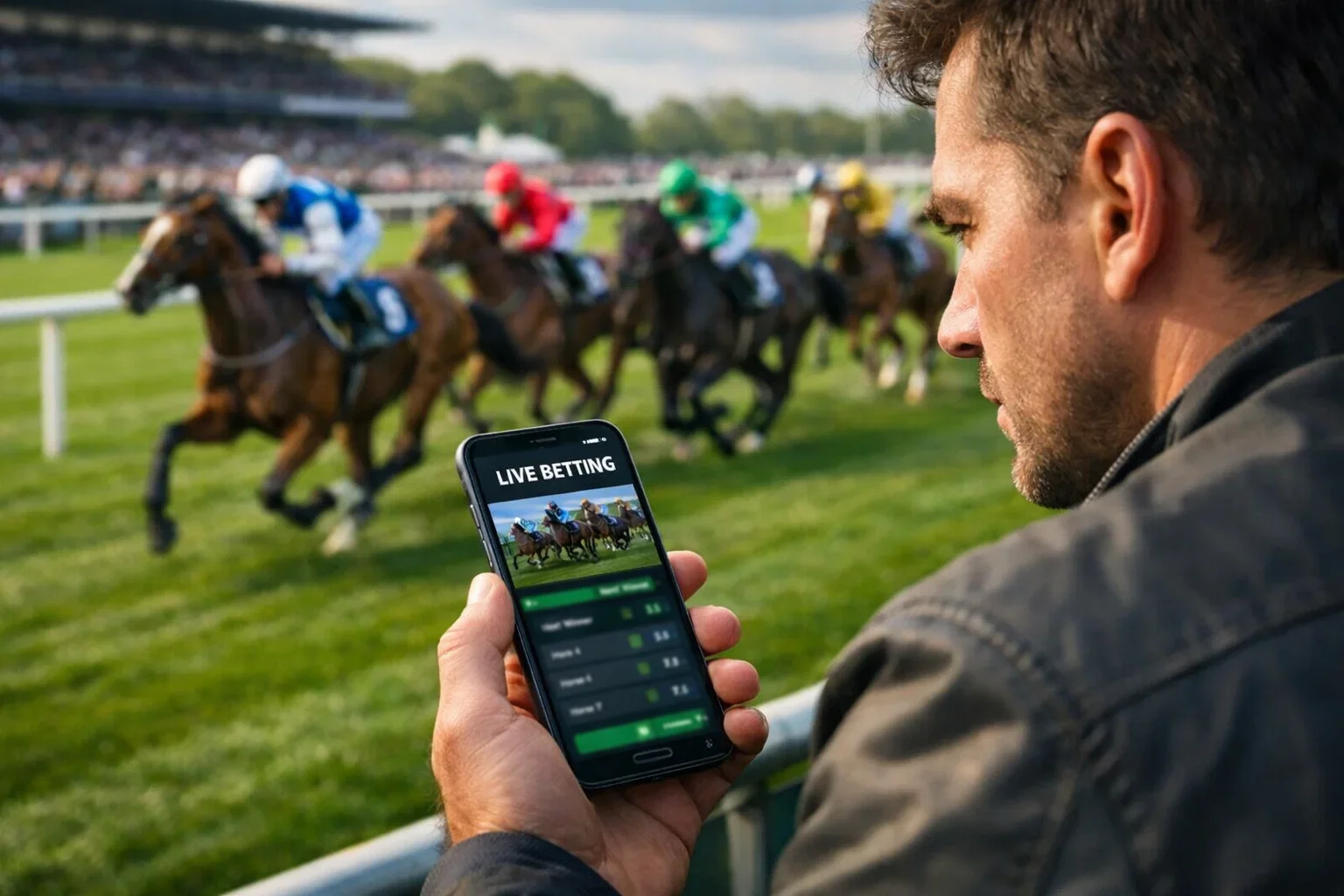 Live Wetten Pferderennen In-Play Galopprennsport